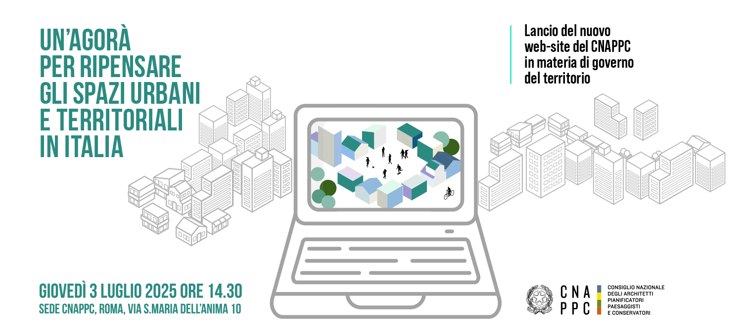Rigenerazione urbana: un nuovo sito web del CNAPPC