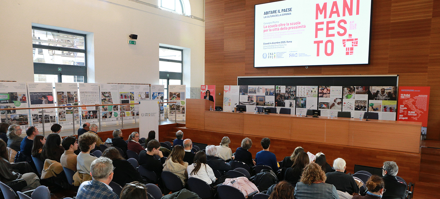 Architettura e Scuola: presentato il Manifesto di “Abitare il Paese – La cultura della domanda” per le Istituzioni e le Scuole italiane