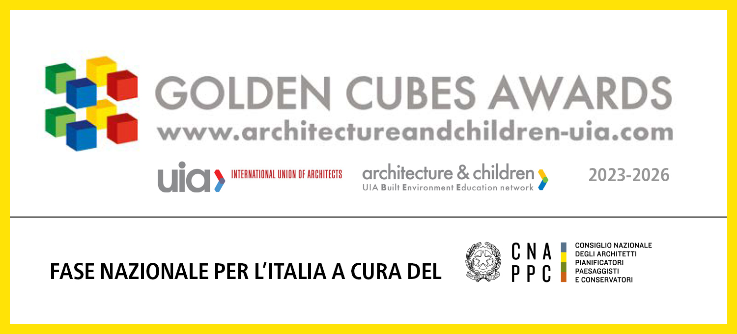 UIA Architecture & Children Golden Cubes Awards: le candidature entro il 2 marzo