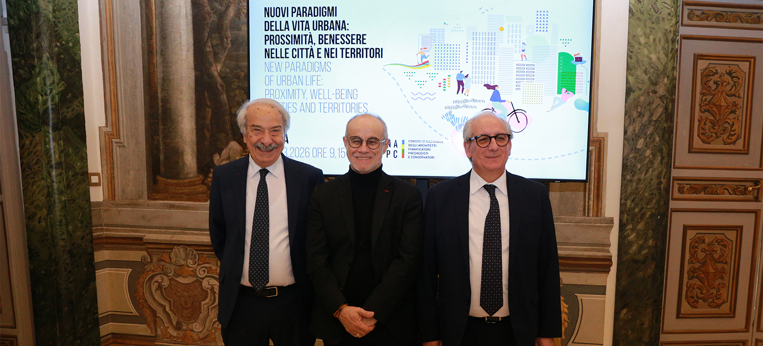 Rigenerazione urbana: CNAPPC, “è la strada verso un nuovo umanesimo”