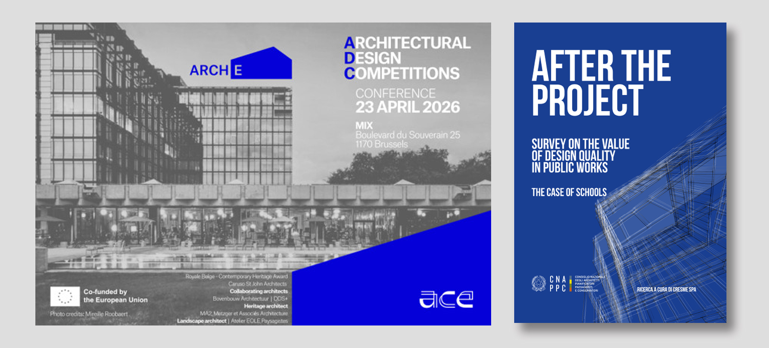 Lavori pubblici: presentata a Bruxelles la ricerca CNAPPC “Dopo il progetto”